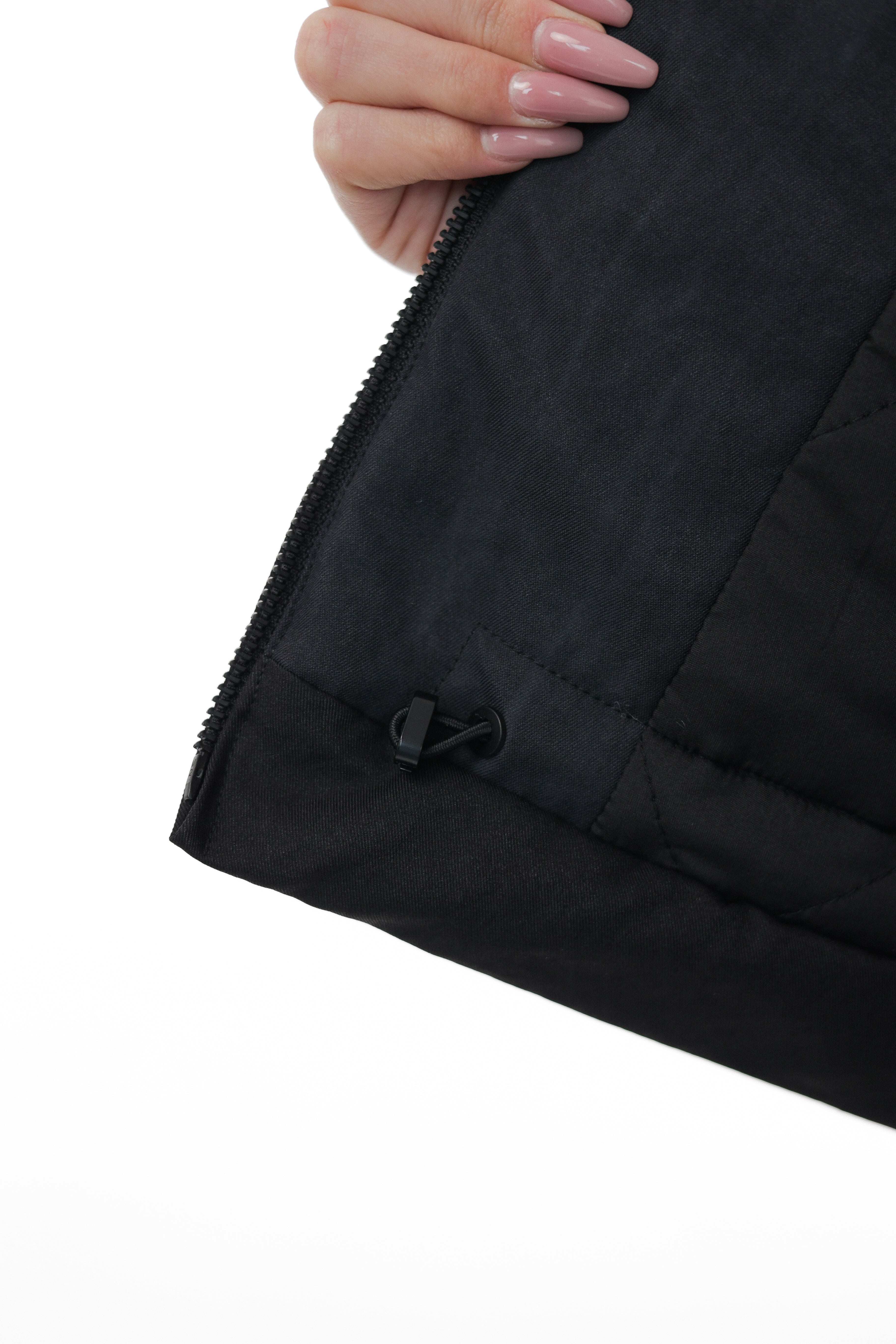 Light Transitional Jacket in Dark Grey Blue