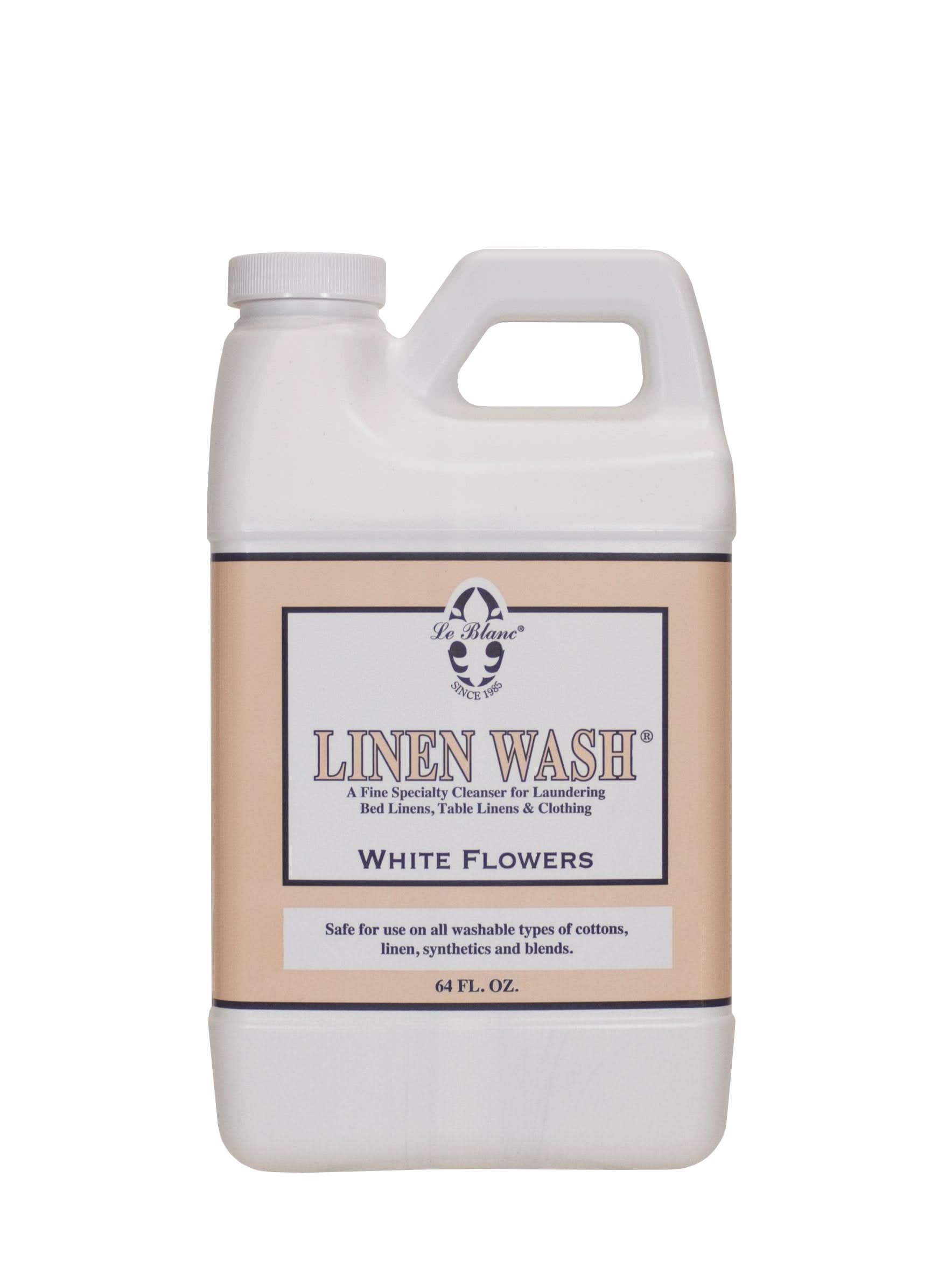Le Blanc White Flowers Linen Wash 64 oz