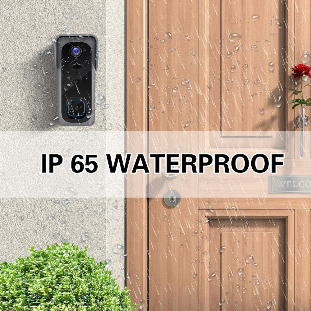 IN STOCK! Silarius SIL-DOORBELL2MPBSDB 2MP, WiFi Battery Powered Smart Doorbell Camera + Chime (Outdoor IP65), Cloudedge app , includes 32GB MicroSD card ***DISCONTINUED***