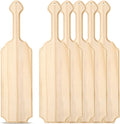 Pllieay 6 Pcs 15 Inch Unfinished Wooden Greek Fraternity Sorority Paddle - Pine Wood Great for DIY Arts Crafts
