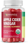 Apple Cider Vinegar Gummies - Organic ACV Vitamins for Digestive Health, Metabolism & Gut Support - 60 Count - Vegan, Non-GMO, Gluten-Free - Delicious Flavor & No Harsh Taste - 1 Month Supply