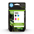 New, Pre-Owned - HP 910 Black, Cyan, Magenta, Yellow Ink Cartridges