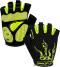 MOREOK Cycling Gloves Bike Gloves for Men/Women-[5MM Gel Pad] Half Finger Bicycle Biking Gloves for Cycling/Weight Lifting/Gym/Motorcycle/Rowing/Outdoor Sports