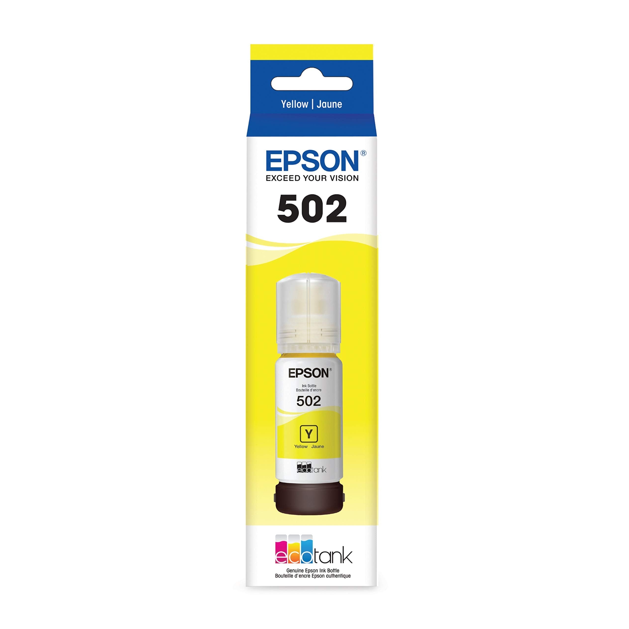 New, Pre-Owned - Epson T502 Yellow Standard Yield Ink Cartridge (T502420-S)