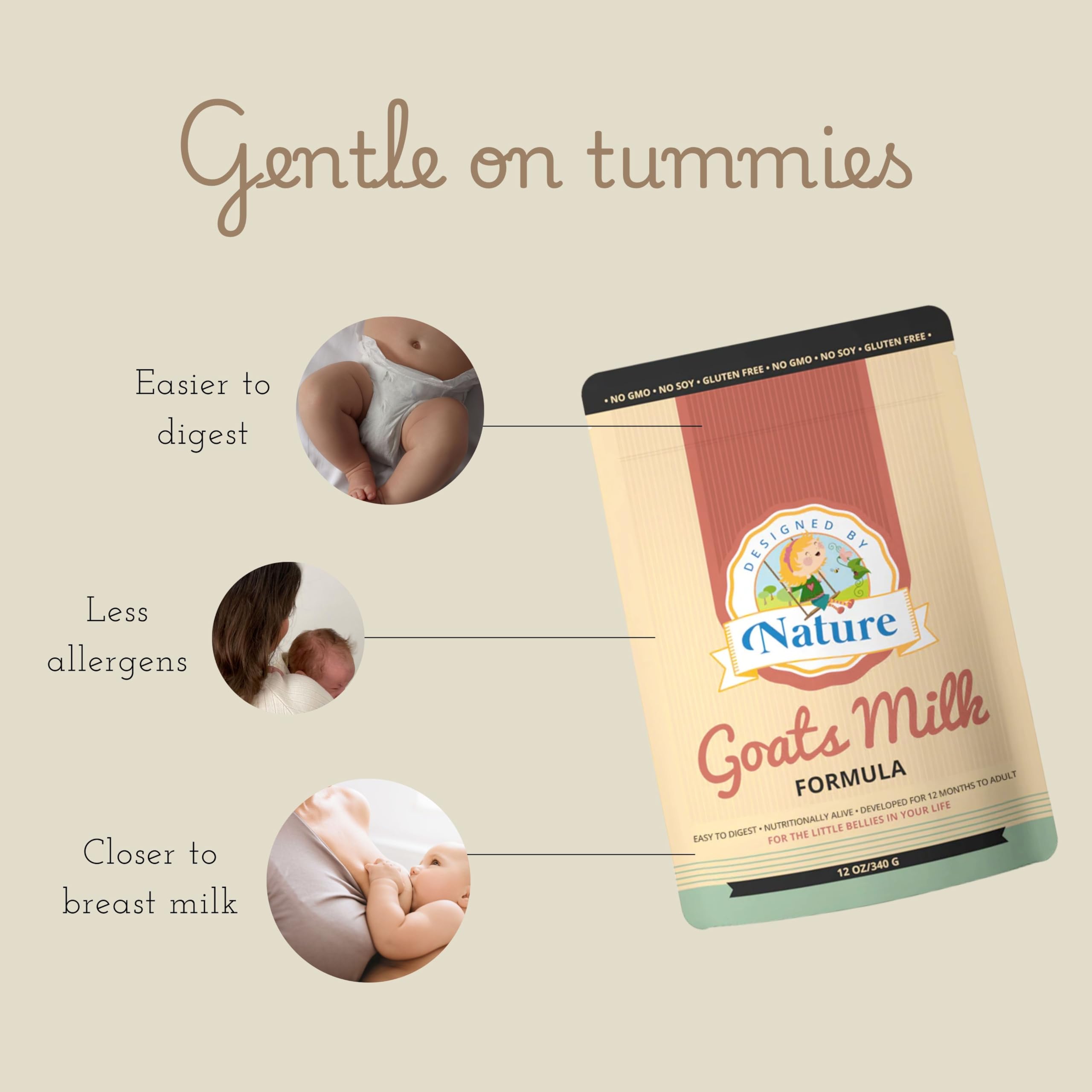 Goat Milk Formula- 12oz/340g- pouch