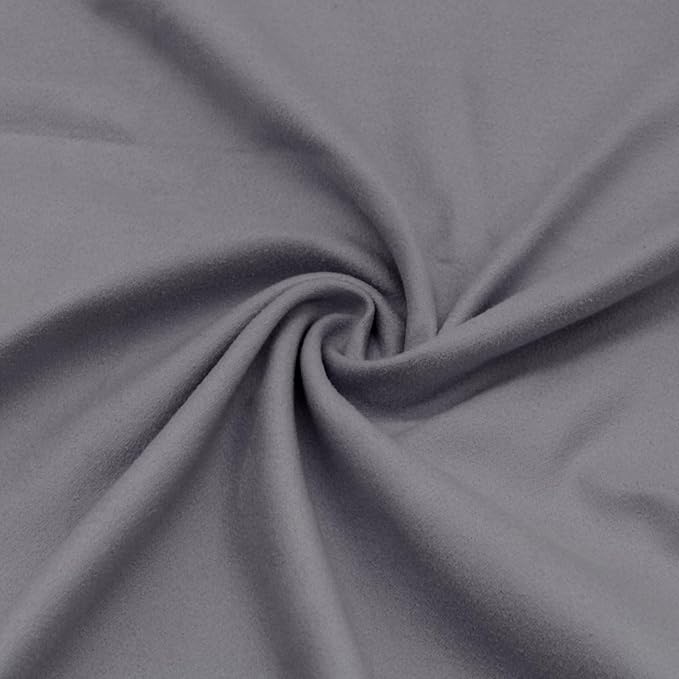 Eunzel Hot Yoga Towel Non Slip Yoga Mat Towel Non-Slip Sweat Absorbent Microfiber Towel for Hot Yoga, Pilates and Workout 72" x 26.5", Dark Grey