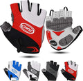 CXWXC Cycling Gloves for Men Women - Breathable Gel Road Mountain Bike Riding Gloves - Anti-Slip Bike Glove for Fitness Cycling Training Outdoor Sports