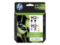 New, Pre-Owned - HP 952XL 2 Black, Cyan, Magenta, Yellow Ink Cartridge - 5 Pack
