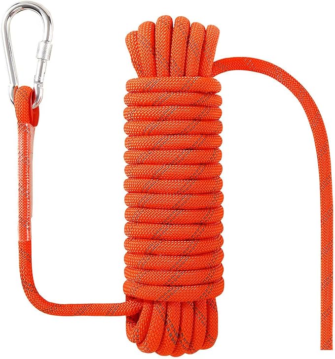 1/2 in (12mm) x 32 ft (10Meter) Floating Rope Anchor Mooring Rope Boat Rope Marine Rope Dock Lines Kayak Canoe Tow Throw Line Reflective Red
