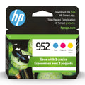 New, Pre-Owned - HP 952 Cyan, Magenta, Yellow Ink Cartridge