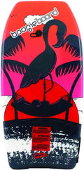 Wham-O Boogie Boards, 37" Body Board for Beach, Lightweight Bodyboard with Wrist Leash for Beginners and Training All Wave Conditions(1 Pack)