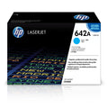 New, Pre-Owned - HP 642A High Yield Cyan LaserJet Toner Cartridge, CB401A