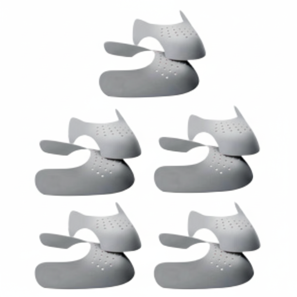 5 Pairs Shoe Protector Anti Crease Force Fields Cover Toe Cap Creasing Decreaser