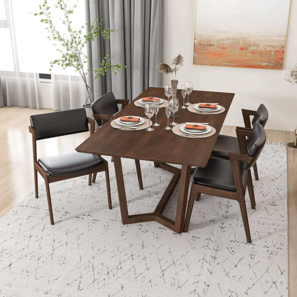 Marina - Mid-Century Modern Design Dining Table