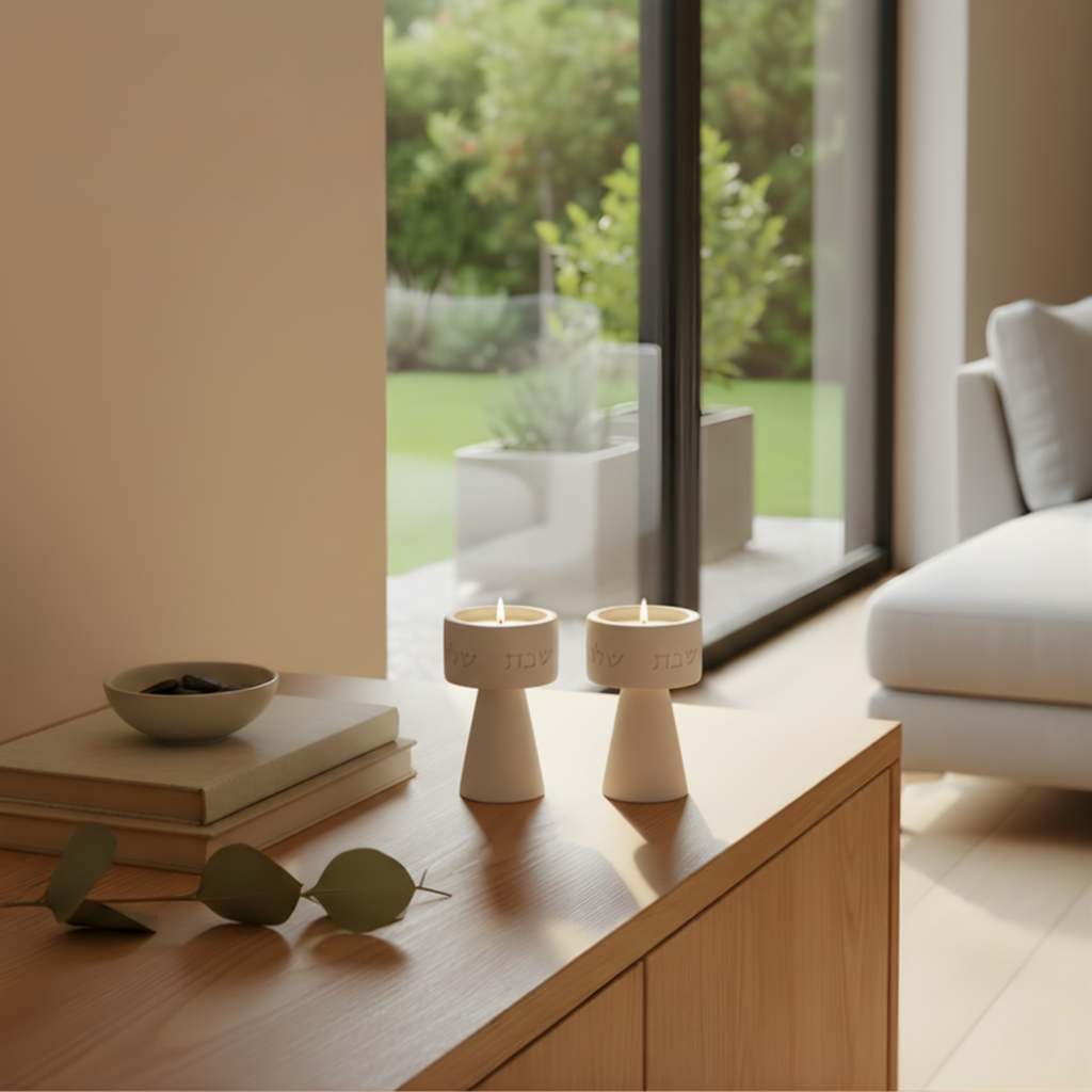 Modern Concrete Candle Holders – Solura Series