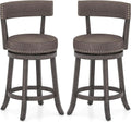 Swivel Bar Stools Set of Two for Kitchen