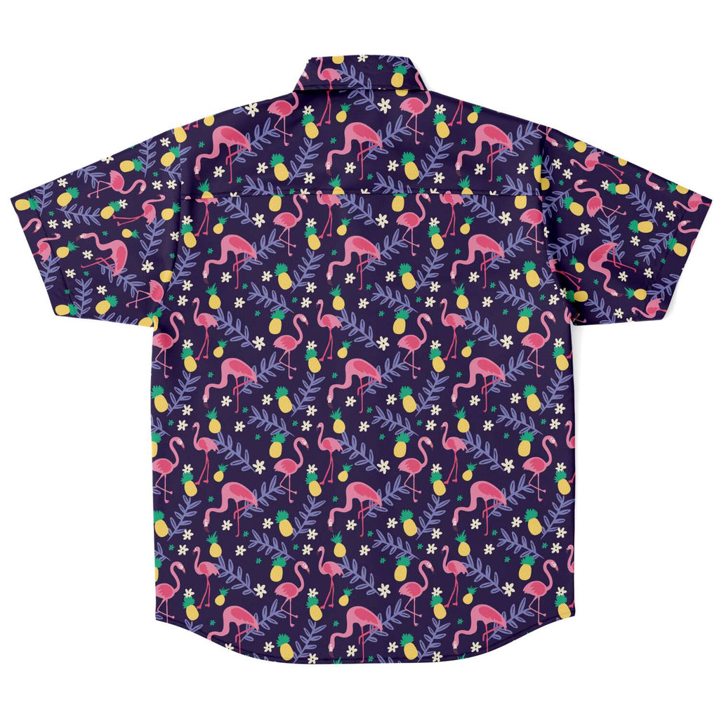 Flamingo Pineapple Hawaiian Shirt