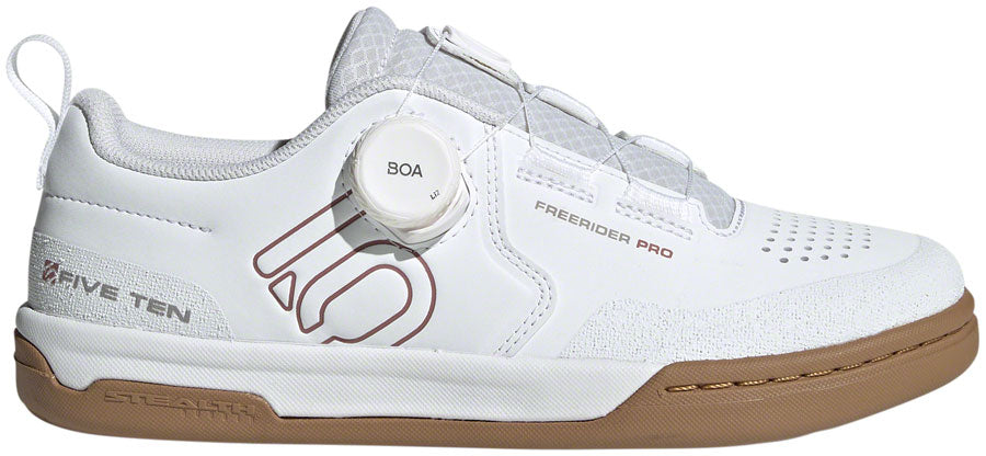 Five Ten Freerider Pro BOA Flat Shoes - Women's  FTWR White/Warm Clay/Gray Three 8.5