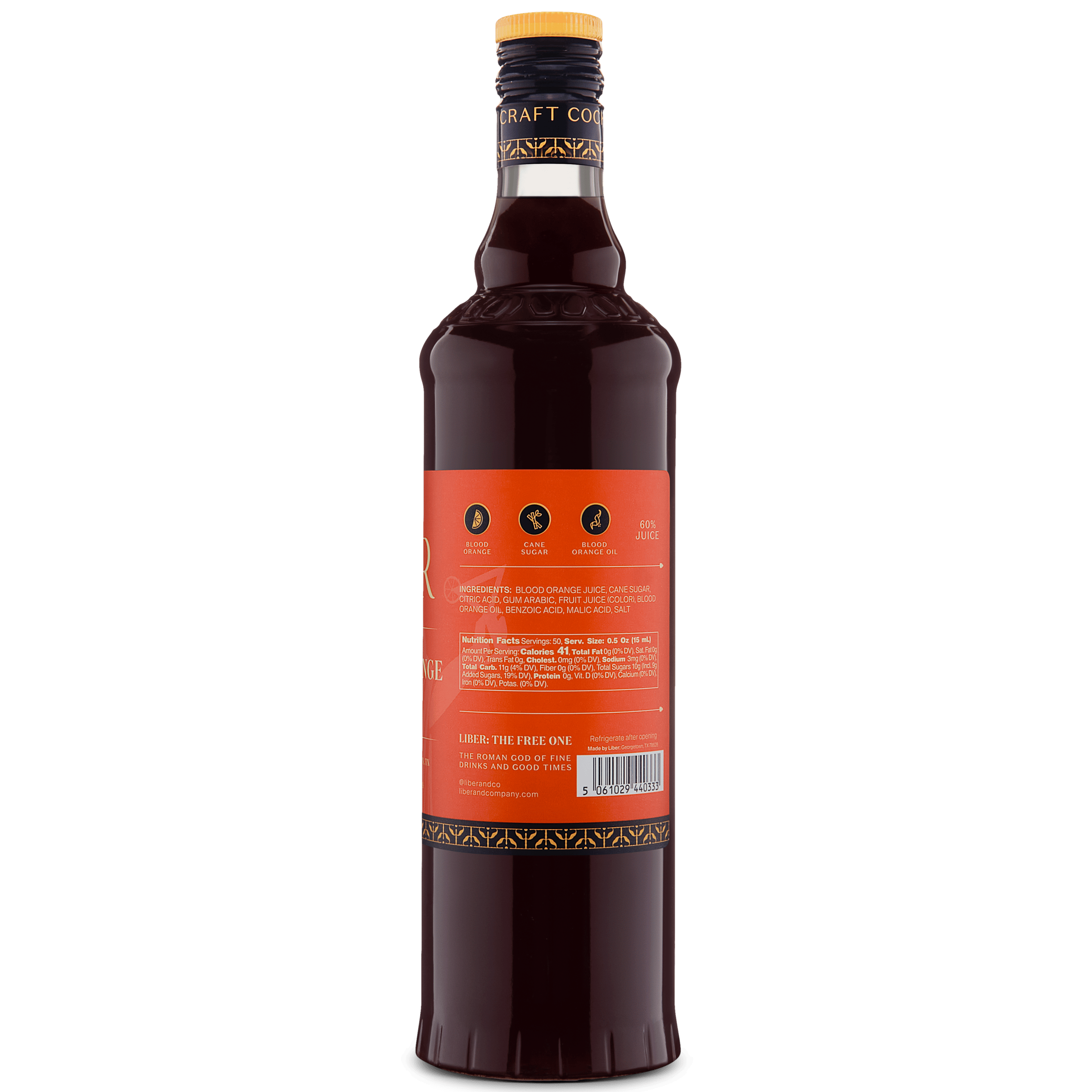Blood Orange Cordial