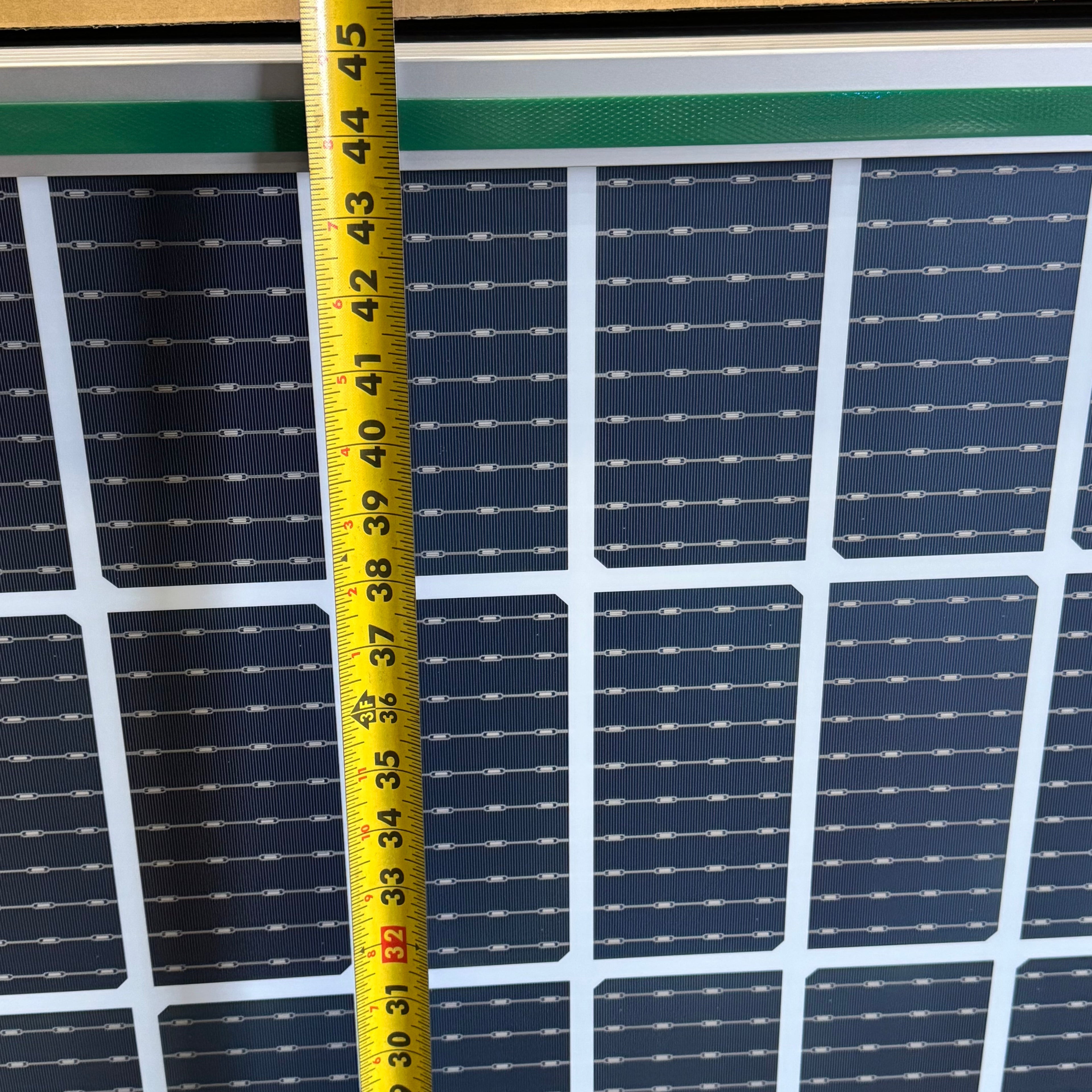 SEG SOLAR Photovoltaic Solar Panel Module Black 460W 75" L x 45" H x 1.5" W SEG-460-BMB-TB