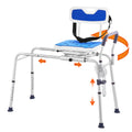 Transfer Bench 360 Swivel Seat Aluminum 400 LB Capacity