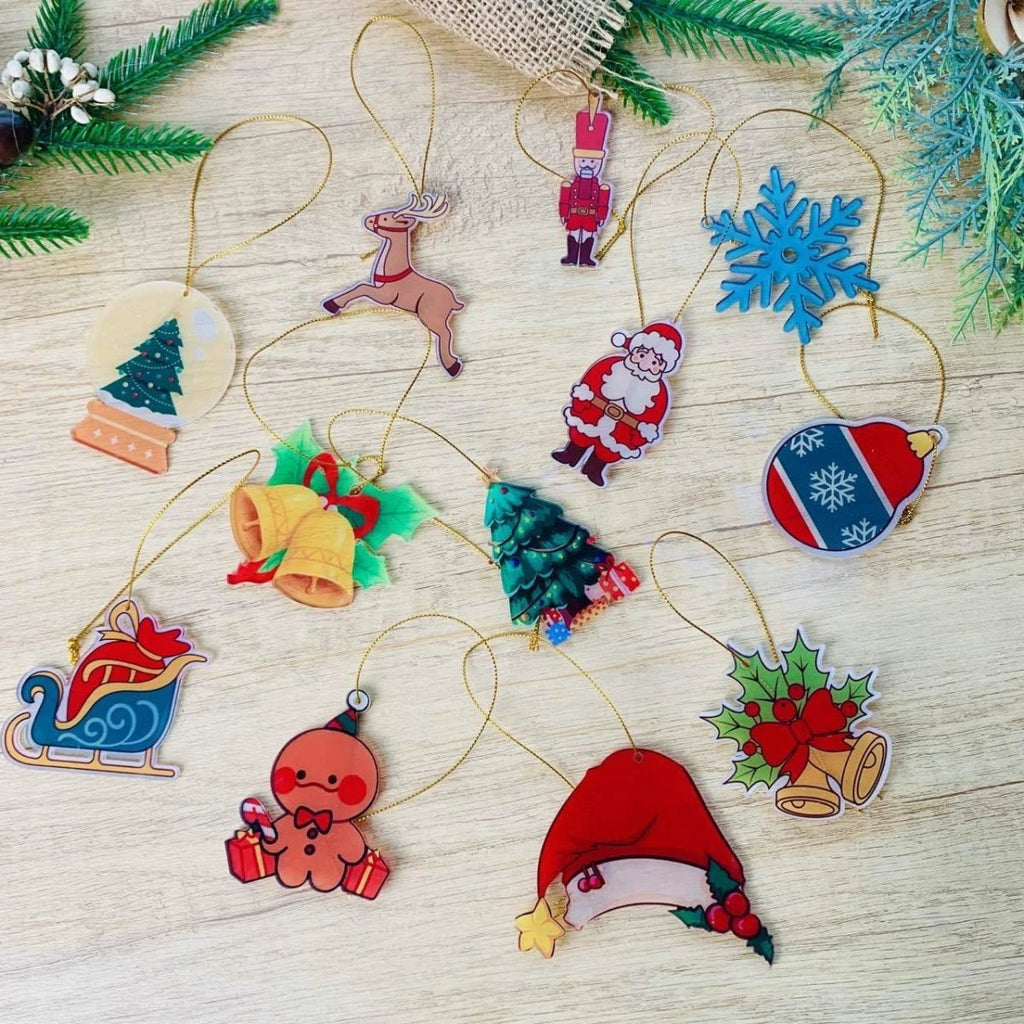 Mandotos Christmas Car Pendant Hanging Ornament for Car and Home Decoration Festive Holiday Decor