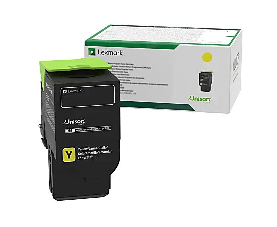 New, Pre-Owned - Lexmark 76C0HY0 High Yield Yellow Laser Toner Cartridge