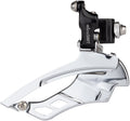 microSHIFT R10 Front Derailleur - 10-Speed Triple 52/39/30t Braze-On Shimano Compatible BLK