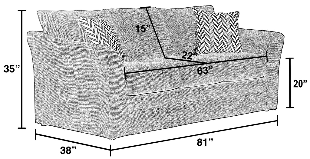 Varner - Sofa - Ebony