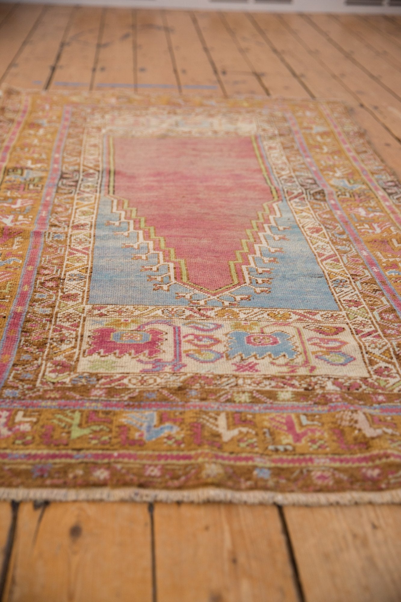 3.5x6 Vintage Distressed Oushak Rug
