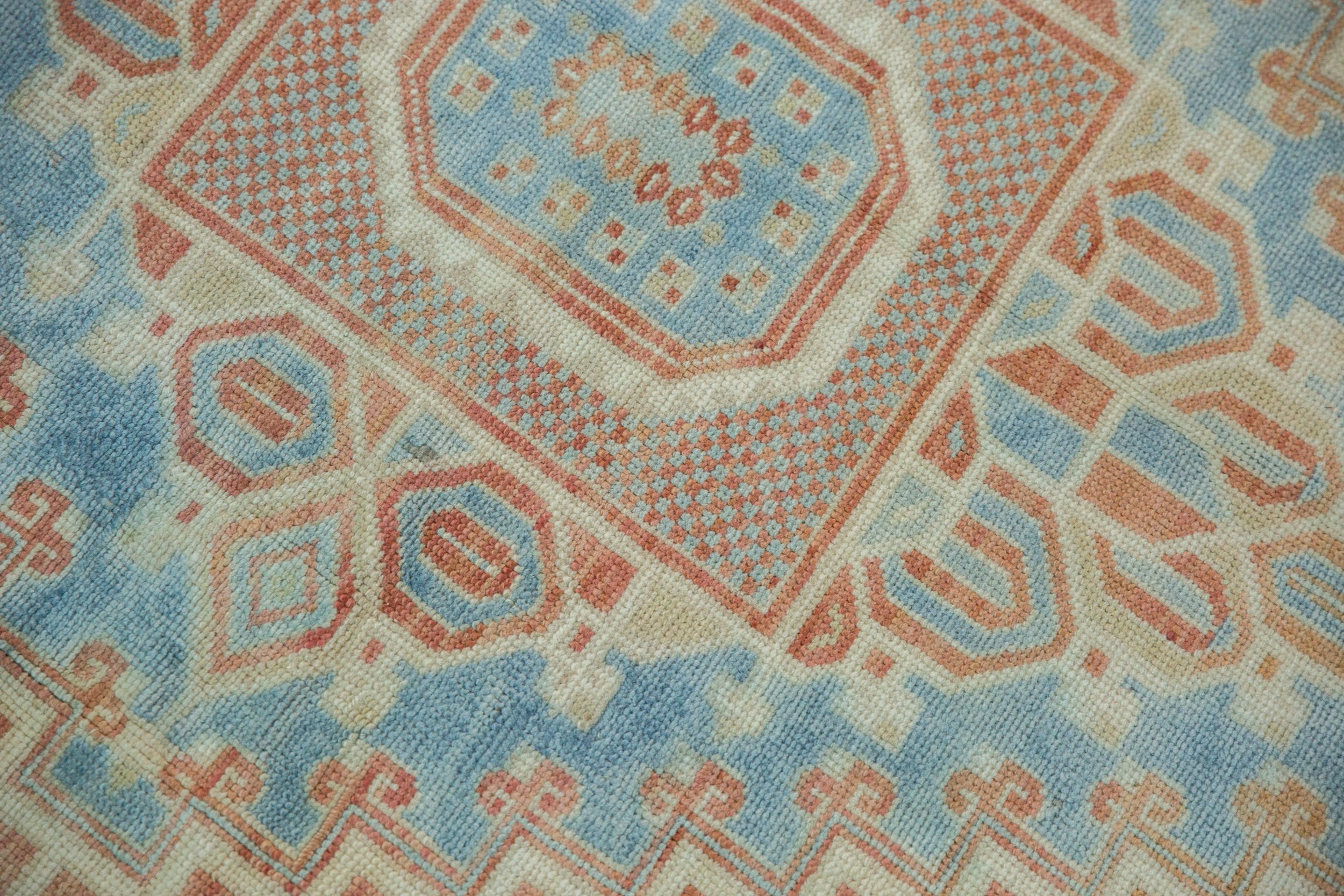 6x10 Vintage Distressed Oushak Carpet