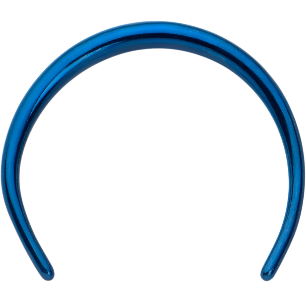 16G 3/8 Blue Pincher Crescent Taper