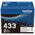 New, Pre-Owned - Brother TN433 High Yield Black Toner Cartridge, 2-Pack
