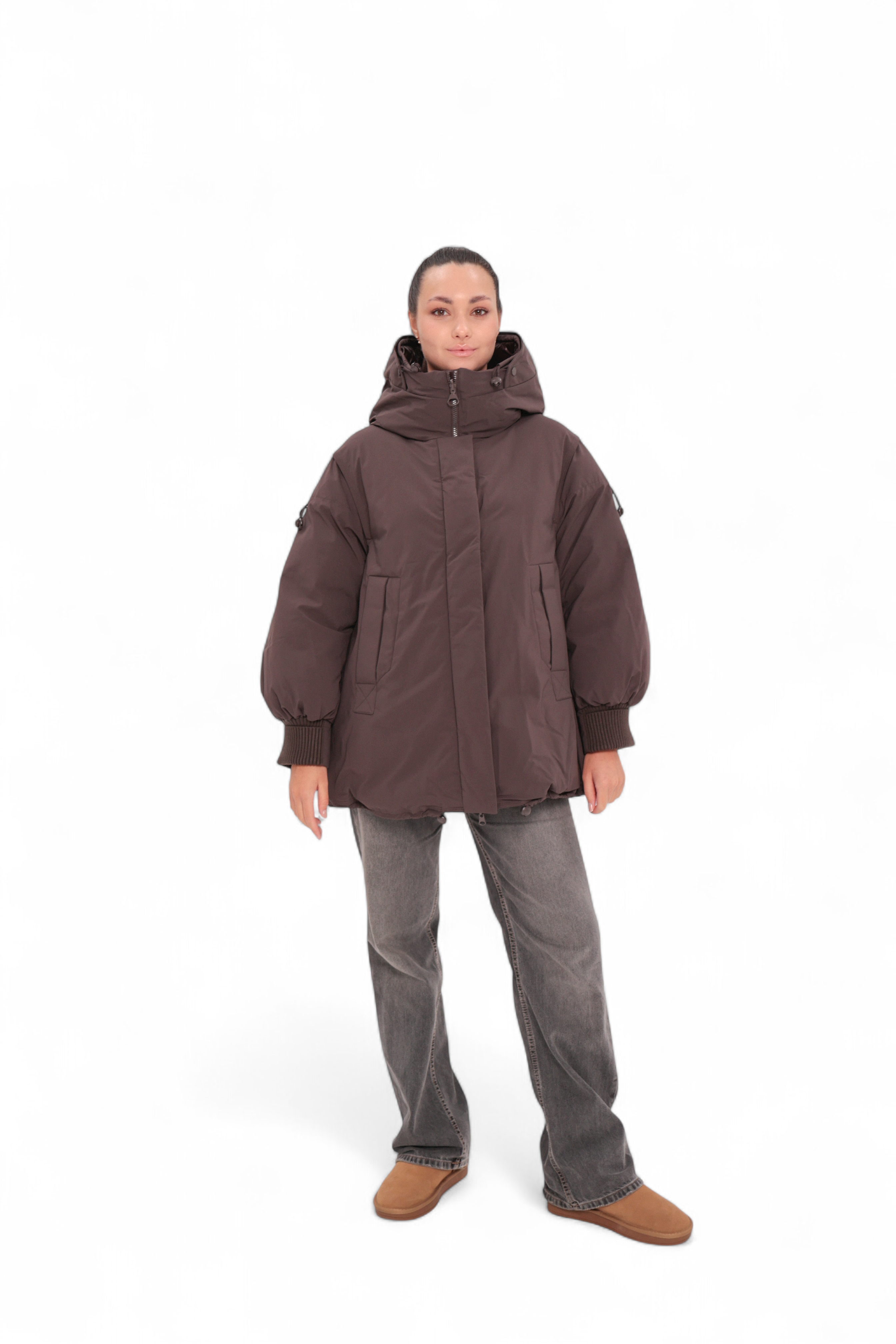 ⇆ Reversible 2 in 1 Insulated Bio-Down Winter Coat