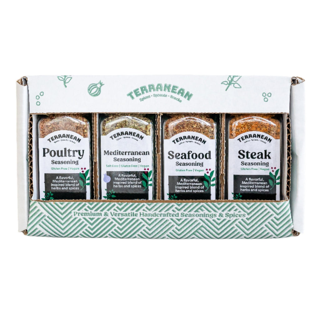 Mediterranean Inspired Seasonings Gift Set