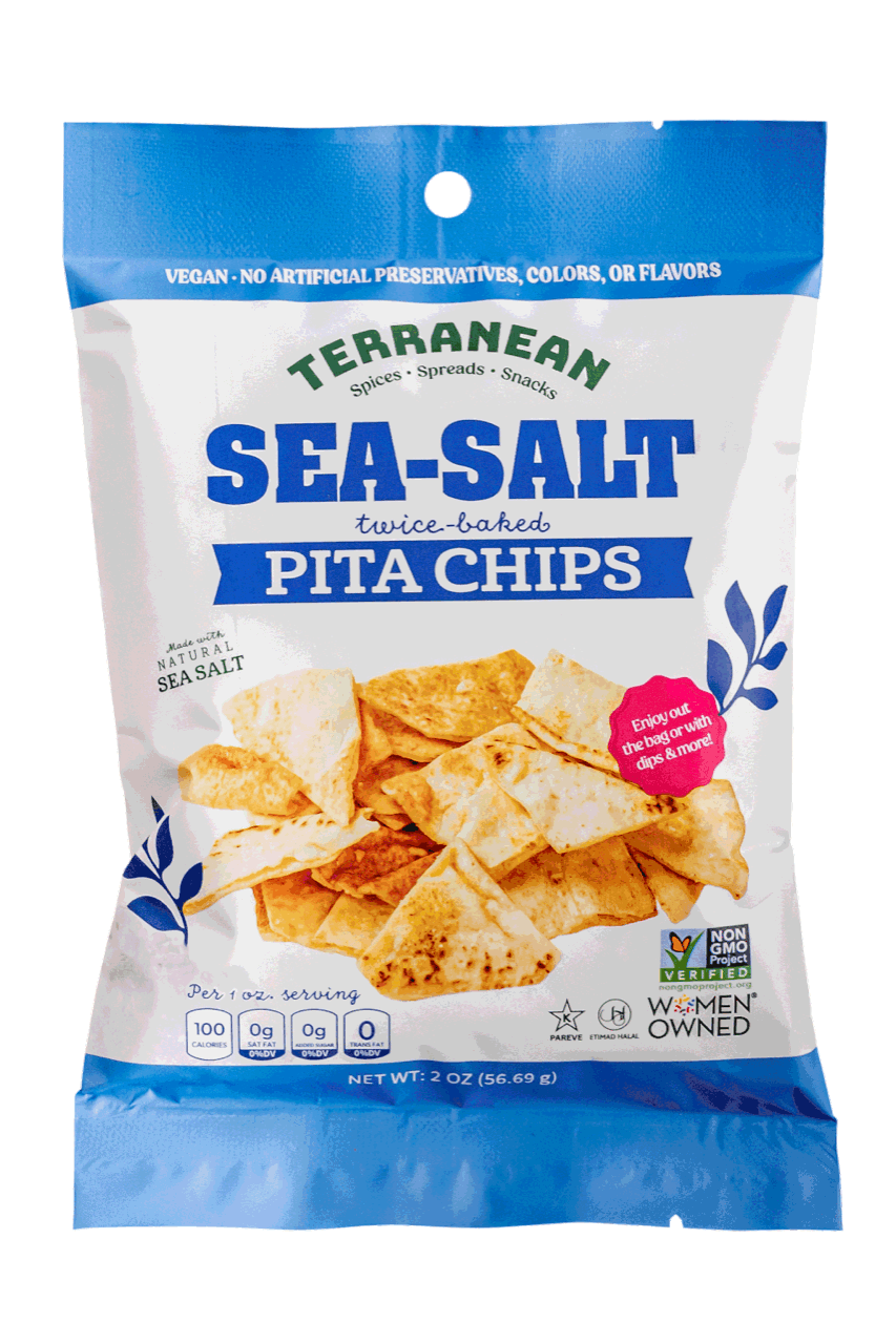 12 Pack of Pita Chips (2 oz.) - Choose your flavor