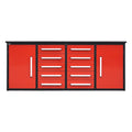7ft Heavy Duty Workbench with 10 Drawers & 2 Cabinets