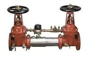 8" Double Check Detector Valve With Grooved Butterfly Valves