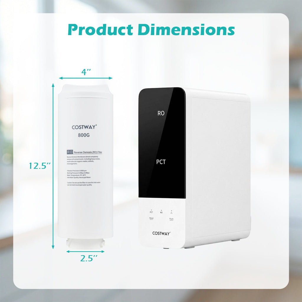 800 GPD Replacement RO Filter for AW-RB20/AW-RB05 Under-Sink Reverse Osmosis System