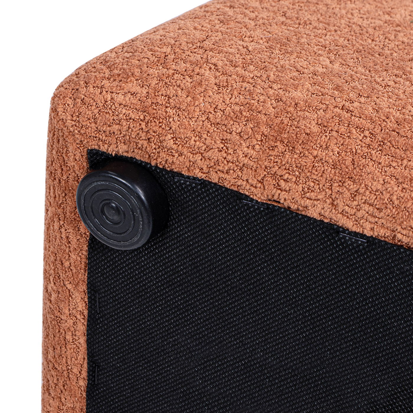 Clyde - Tapered Square Upholstered Ottoman
