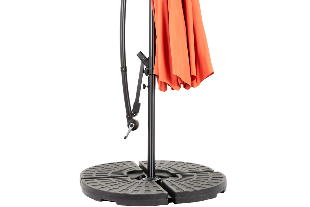 Best Choice Products 10ft Offset Hanging Market Patio Umbrella w-Easy Tilt