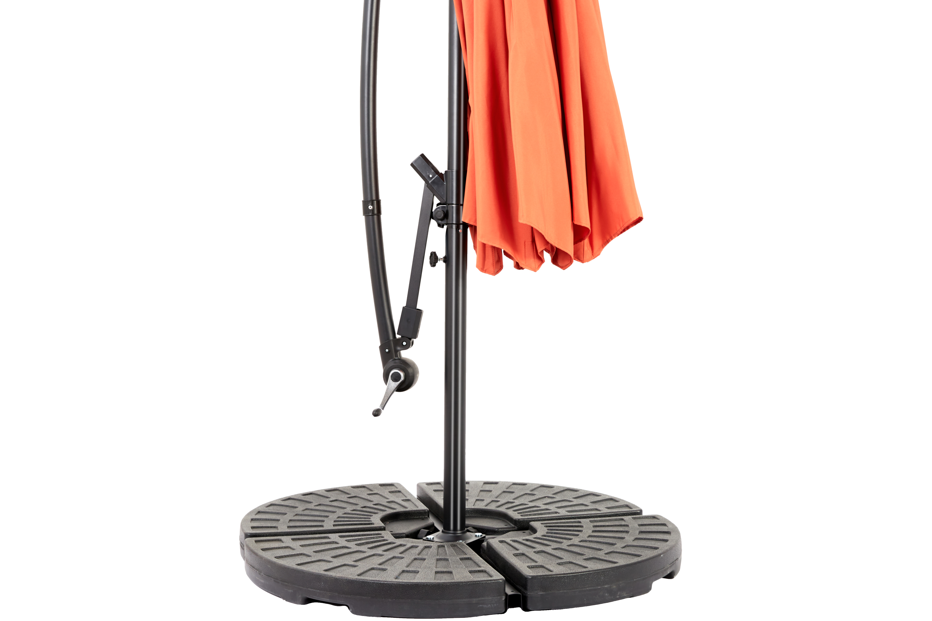 Best Choice Products 10ft Offset Hanging Market Patio Umbrella w-Easy Tilt