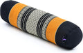 Leewadee Small Yoga Bolster – Shape-Retaining Cervical Neck Roll, Tube Pillow for Comfortable Reading, Kapok Filling, 22 x 6 x 6 inches