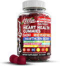 Clean Nutraceuticals Coq10 Gummies | Red Yeast Rice Hawthorn Berry Ginger Turmeric Citrus Bergamot Hibiscus Vitamin K2+D3 Magnesium Glycinate Cayenne Pepper Fenugreek Orange Flavor CardiGuard
