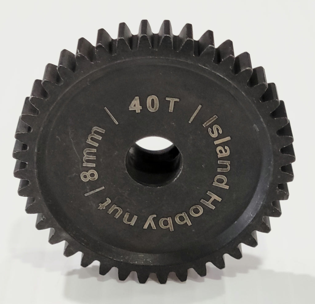 IRonmanRc 40T 8MM Mod1 Pinion Gear HARDENED STEEL