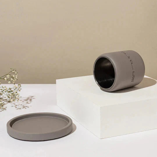 Luxury Judaica Concrete Kiddush Cup Set – Noble Series