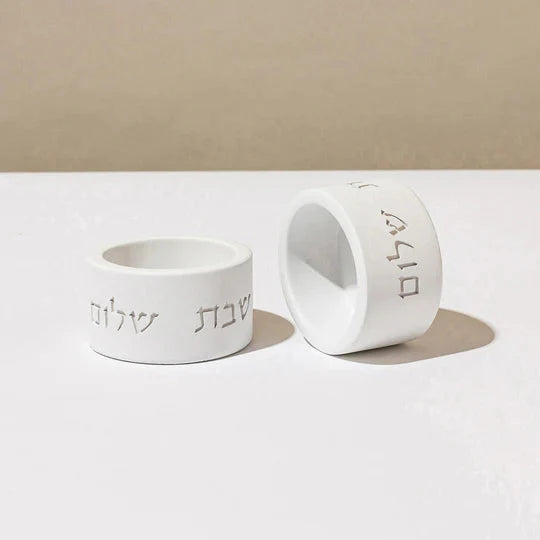 Set of Candle holders designed to sit on a modern concrete tray - Pure Line Series