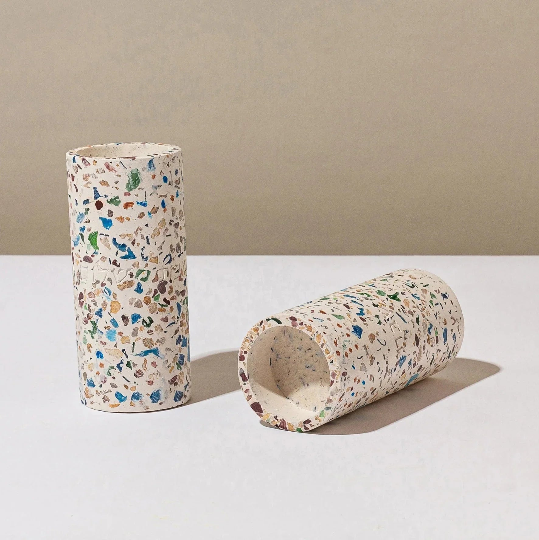 Terrazzo Shabbat Candle Holder Pair – Terrazzo Series