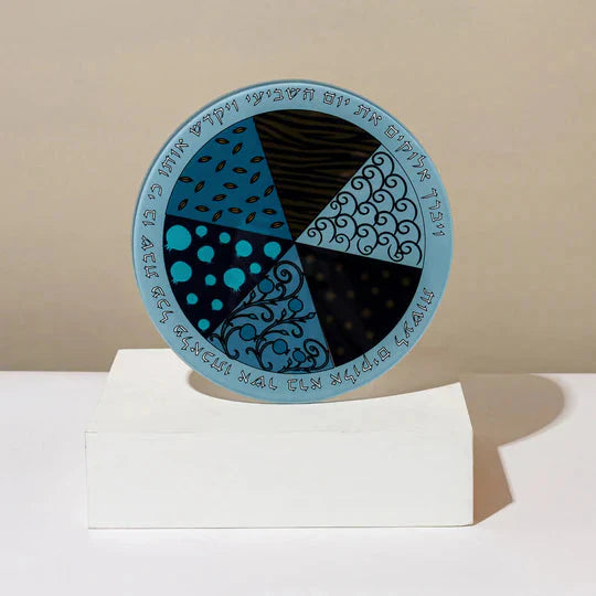 Pot base with a modern and clean design | Handmade from tempered glass | Aqua Spirit series