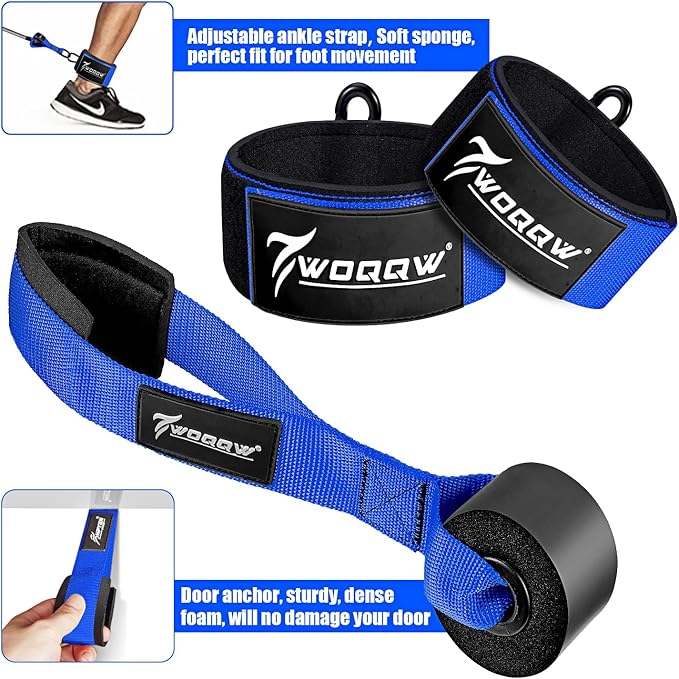 Heavy Resistance Bands for Working Out, 350lbs/450lbs Exercise Bands with Handles, Workout Bands Set for Men, Fitness Weight Bands for Muscle Strength Training, Stretching, Slim, Home Gym Equipment